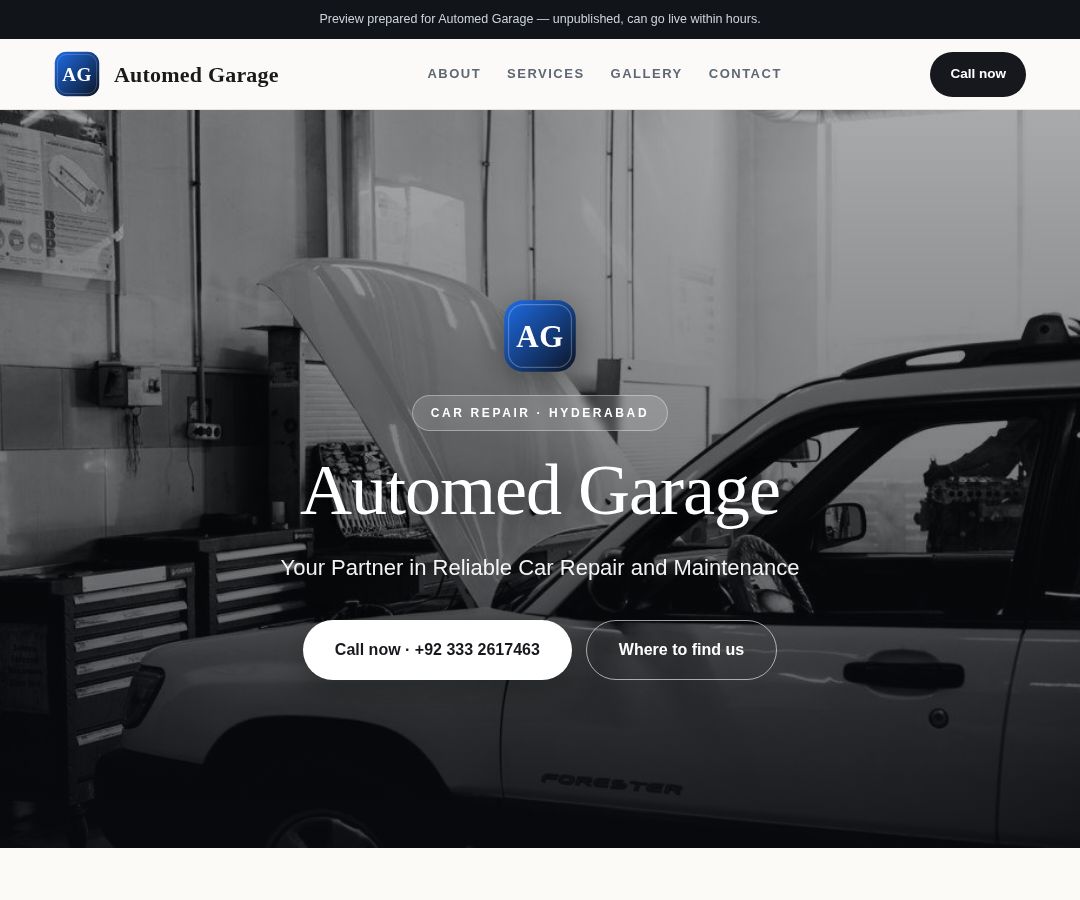Automed Garage