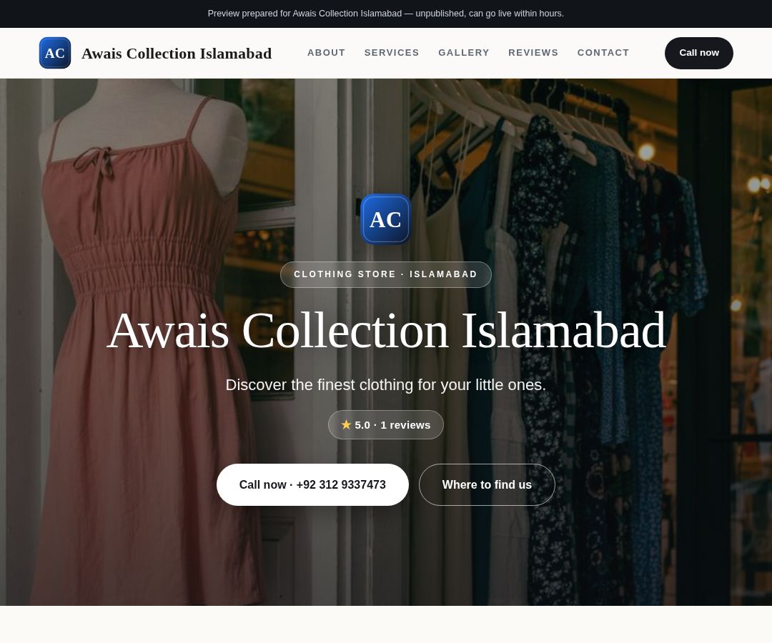 Awais Collection Islamabad