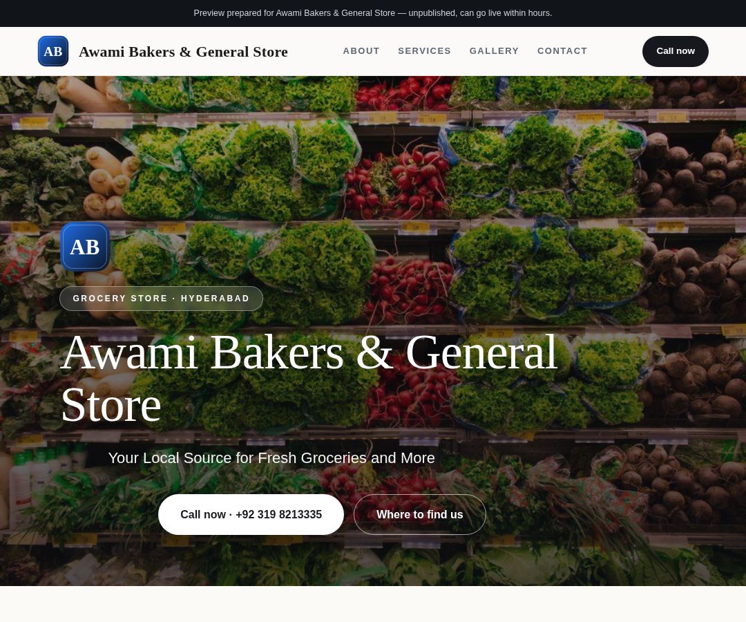 Awami Bakers & General Store