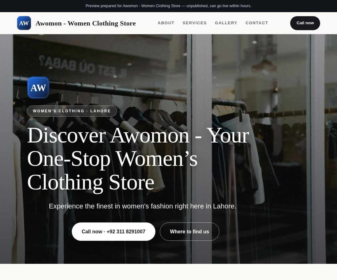 Awomon - Women Clothing Store