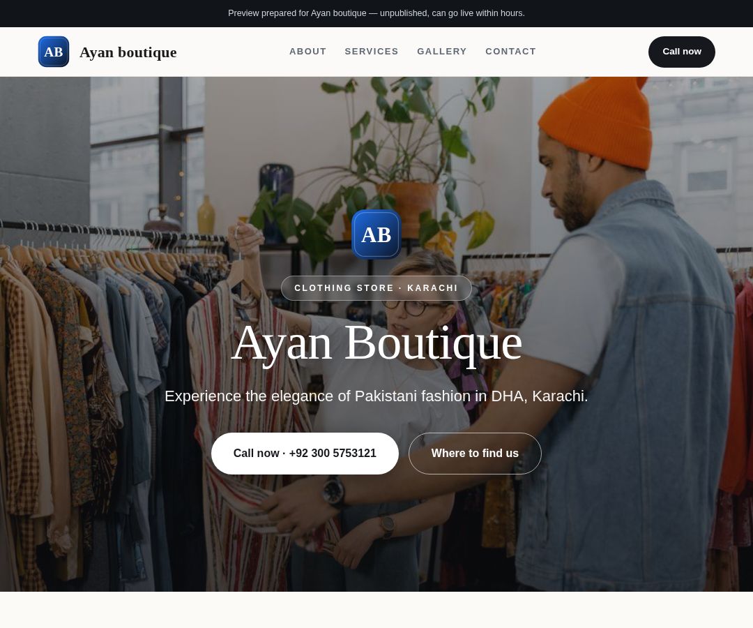 Ayan boutique