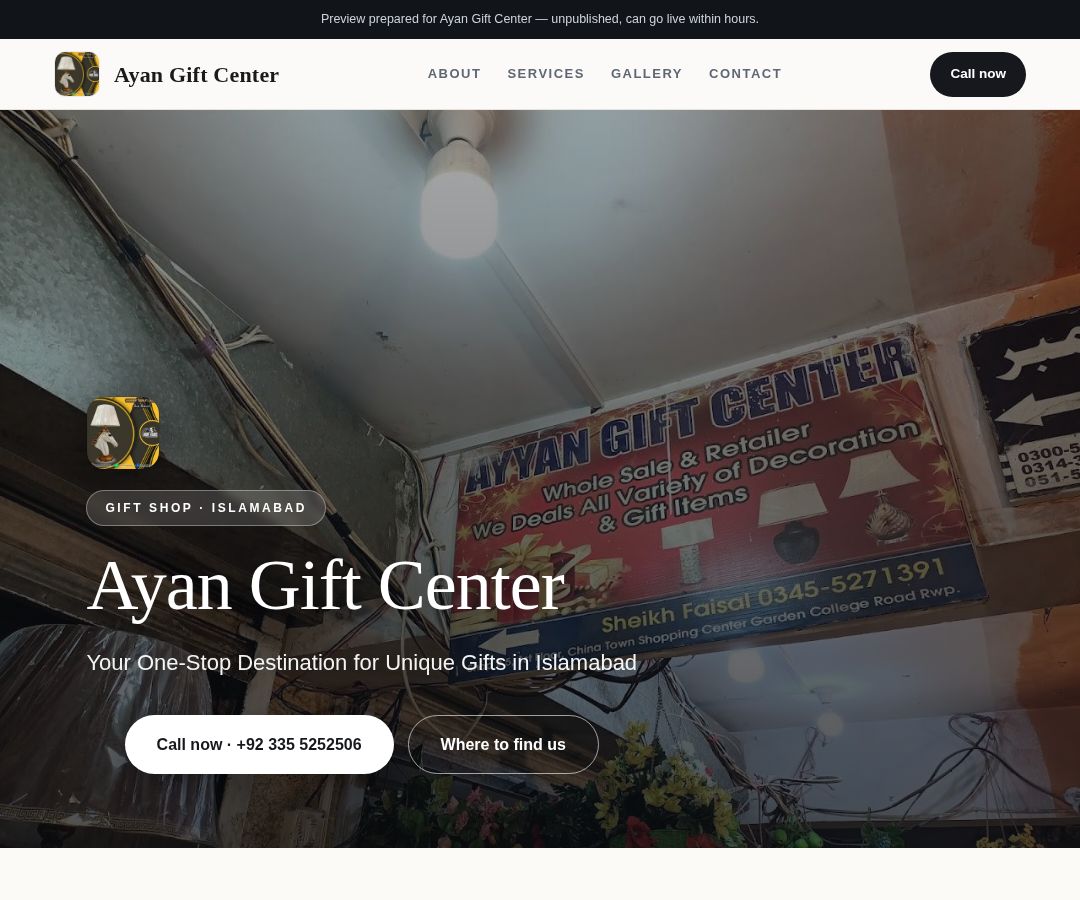 Ayan Gift Center
