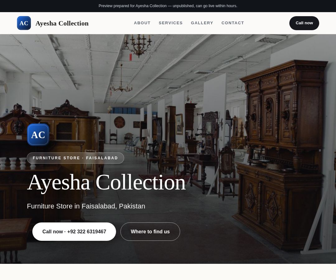 Ayesha Collection