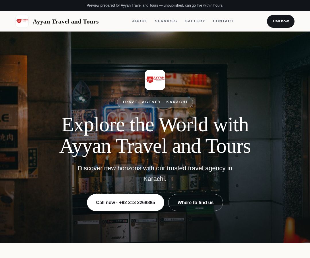 Ayyan Travel and Tours