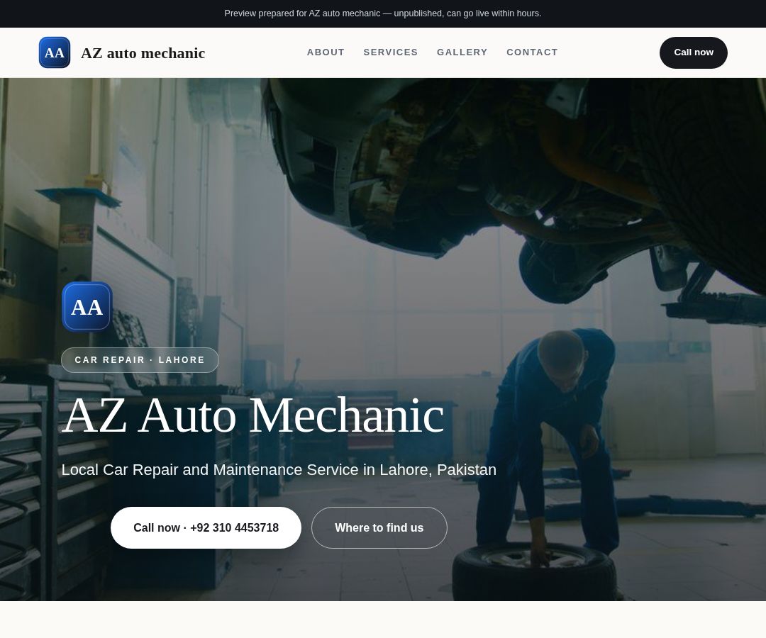 AZ auto mechanic