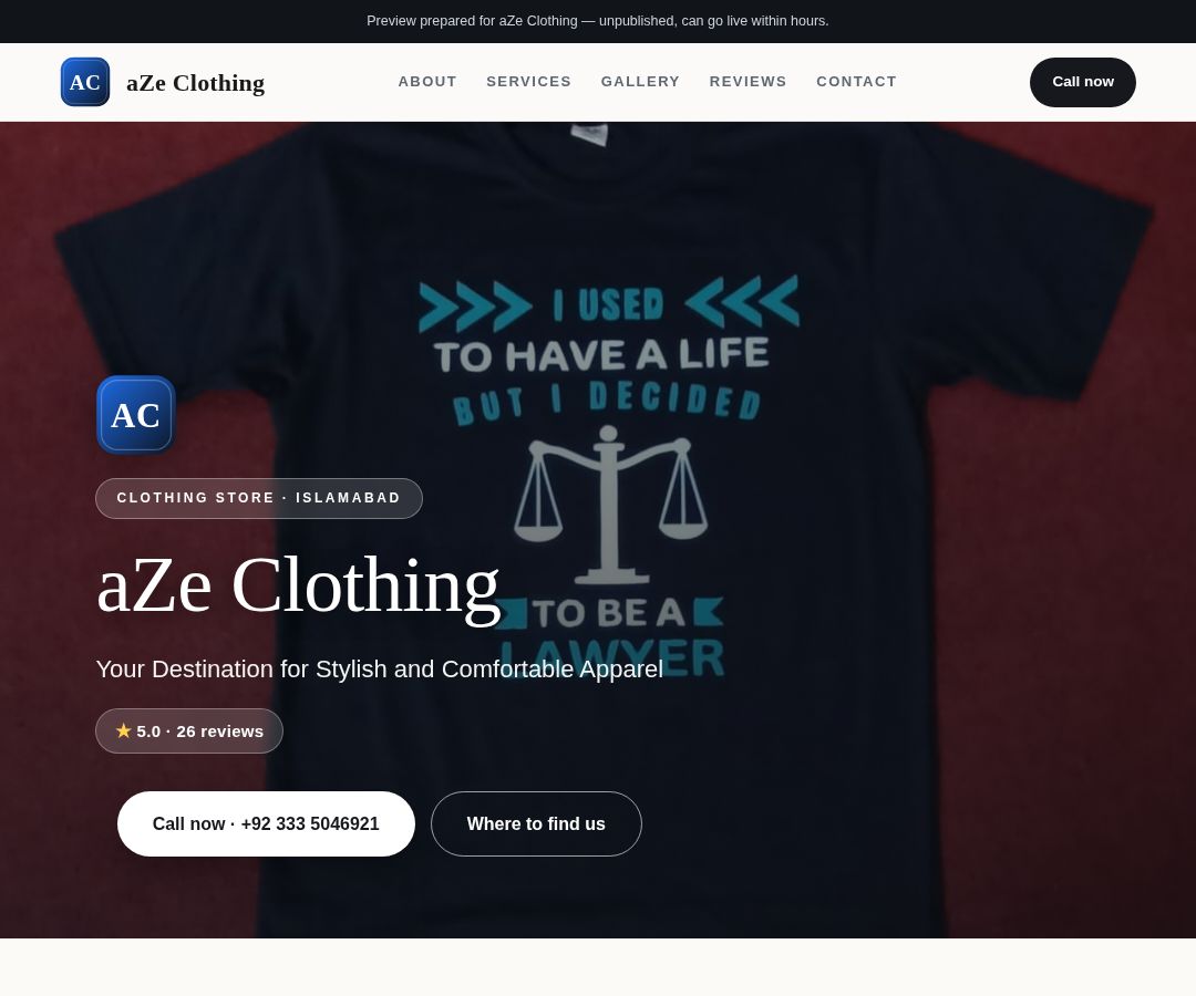 aZe Clothing