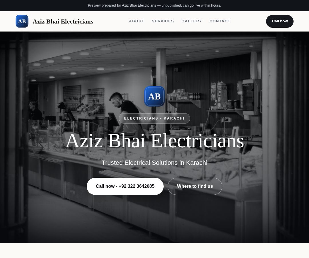 Aziz Bhai Electricians