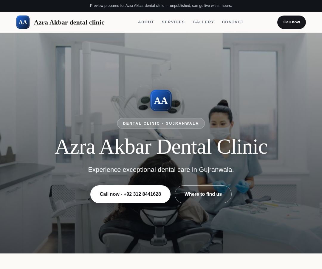 Azra Akbar dental clinic