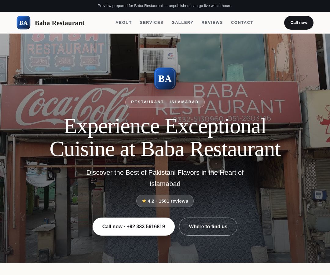 Baba Restaurant