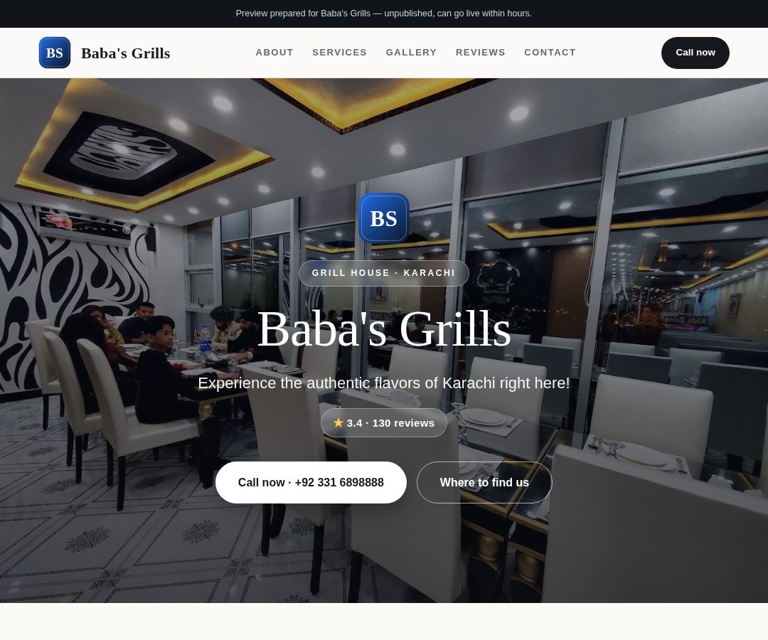 Baba's Grills