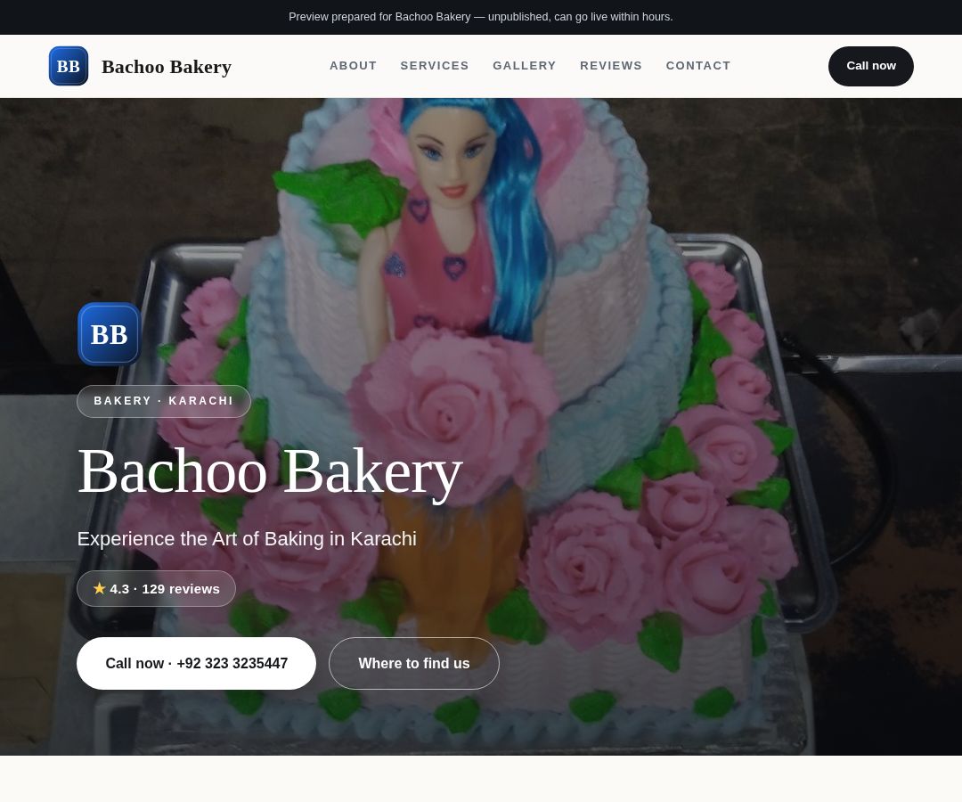 Bachoo Bakery