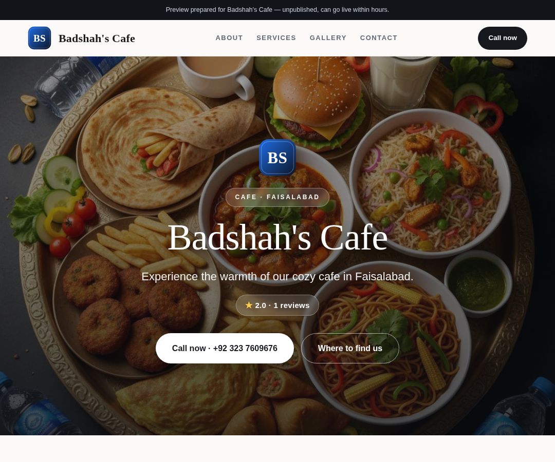 Badshah's Cafe