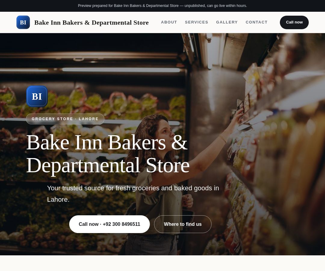 Bake Inn Bakers & Departmental Store