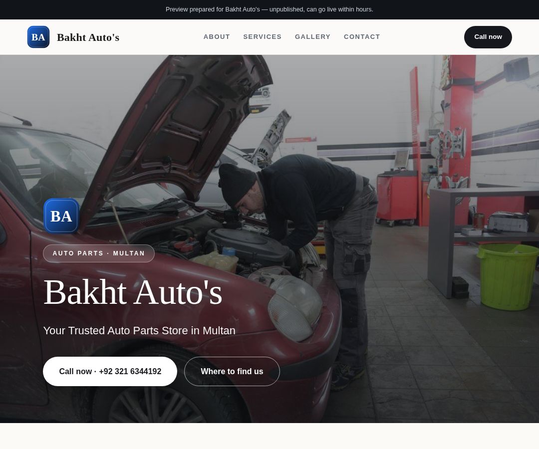 Bakht Auto's
