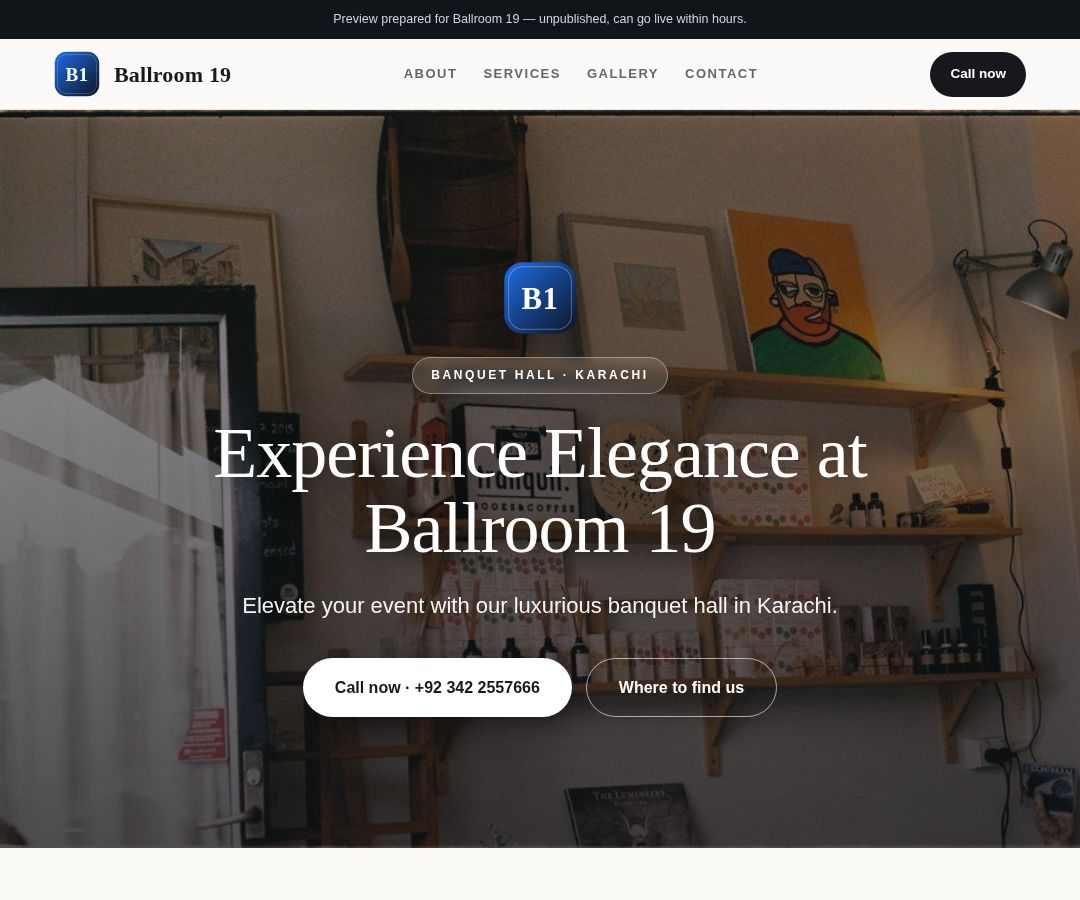 Ballroom 19