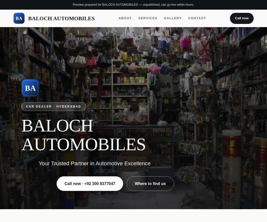 BALOCH AUTOMOBILES