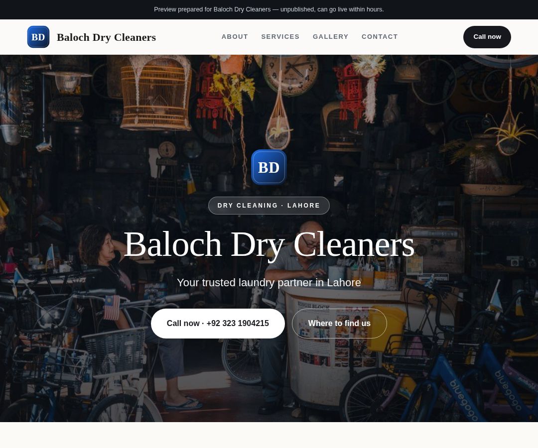 Baloch Dry Cleaners