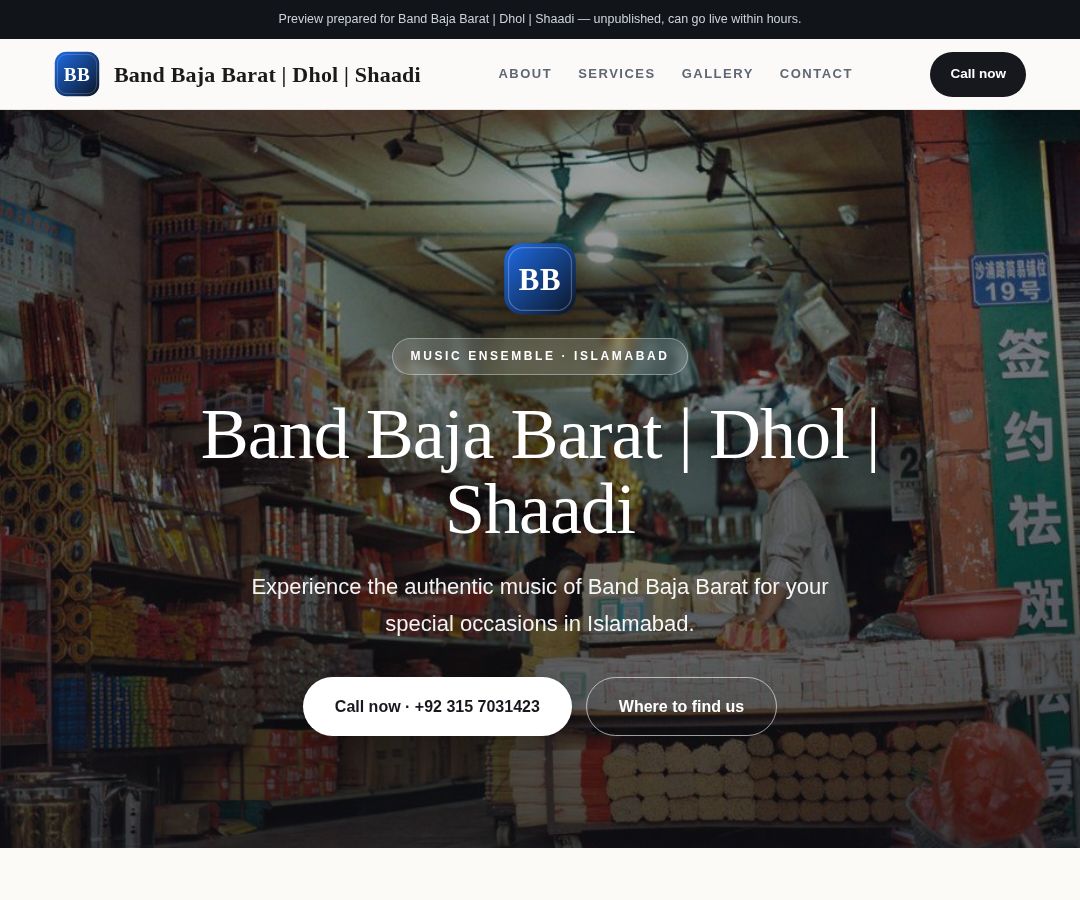 Band Baja Barat | Dhol | Shaadi
