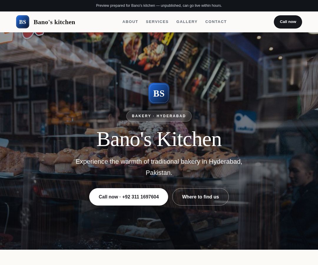 Bano's kitchen