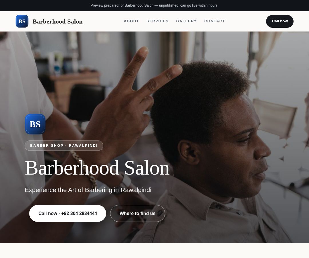 Barberhood Salon