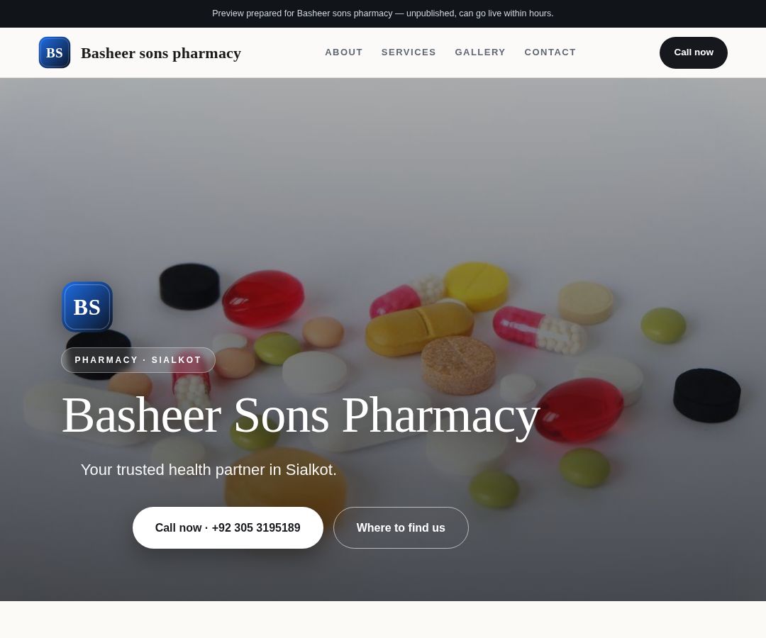Basheer sons pharmacy