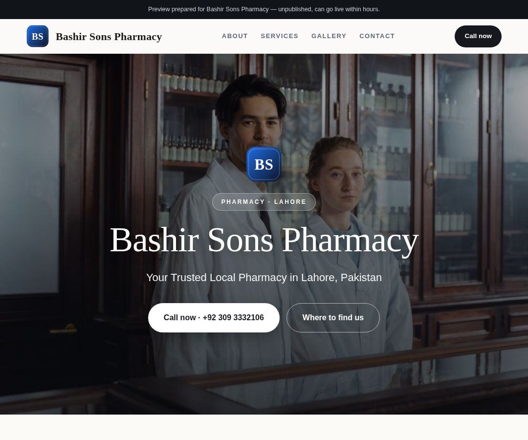 Bashir Sons Pharmacy