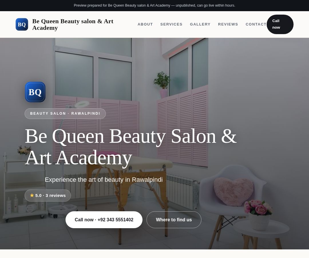 Be Queen Beauty salon & Art Academy