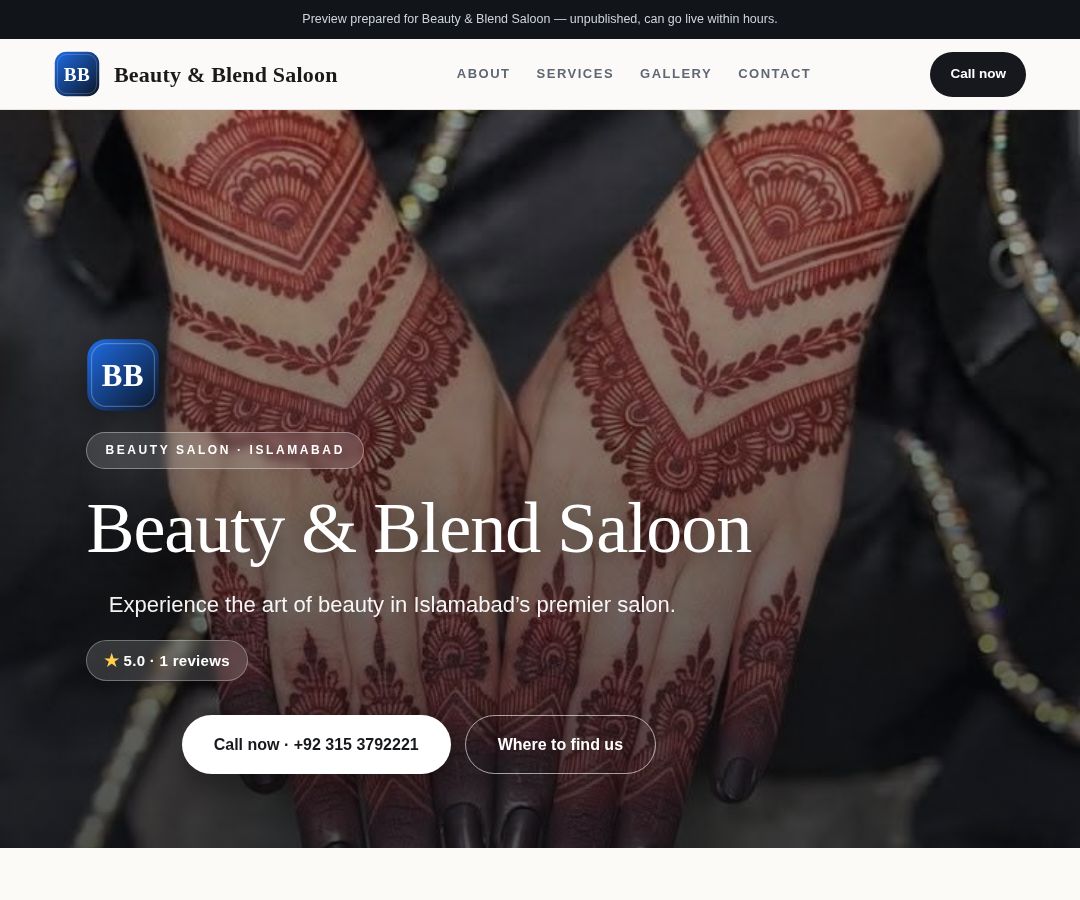 Beauty & Blend Saloon