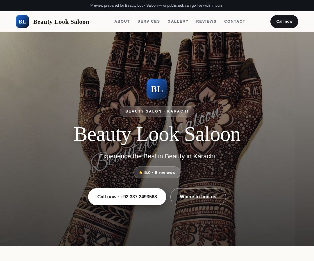 Beauty Look Saloon