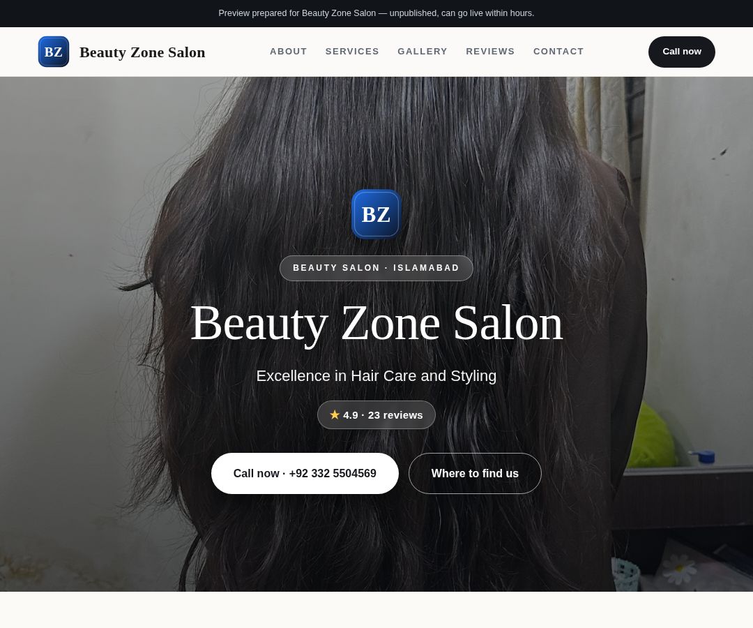 Beauty Zone Salon
