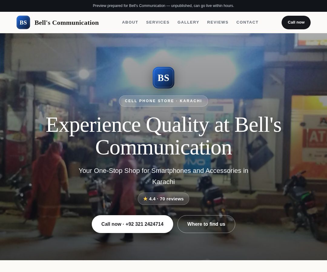 Bell's Communication