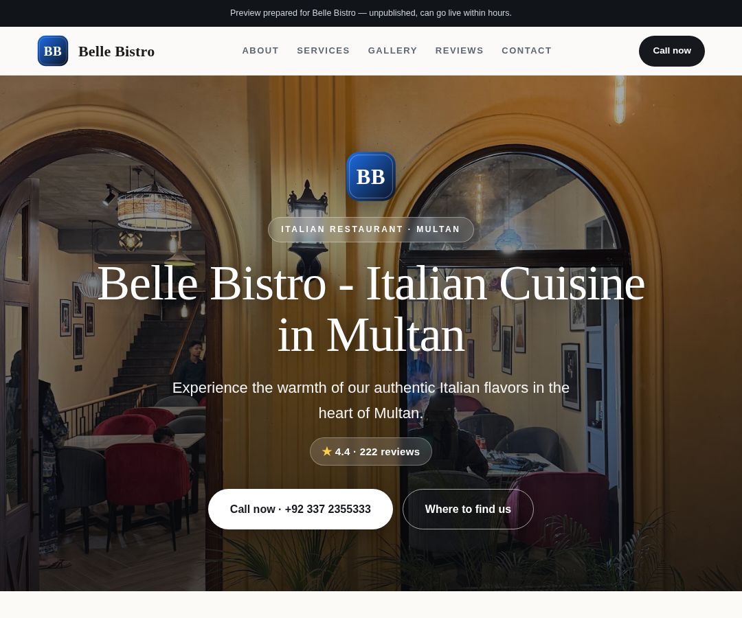 Belle Bistro