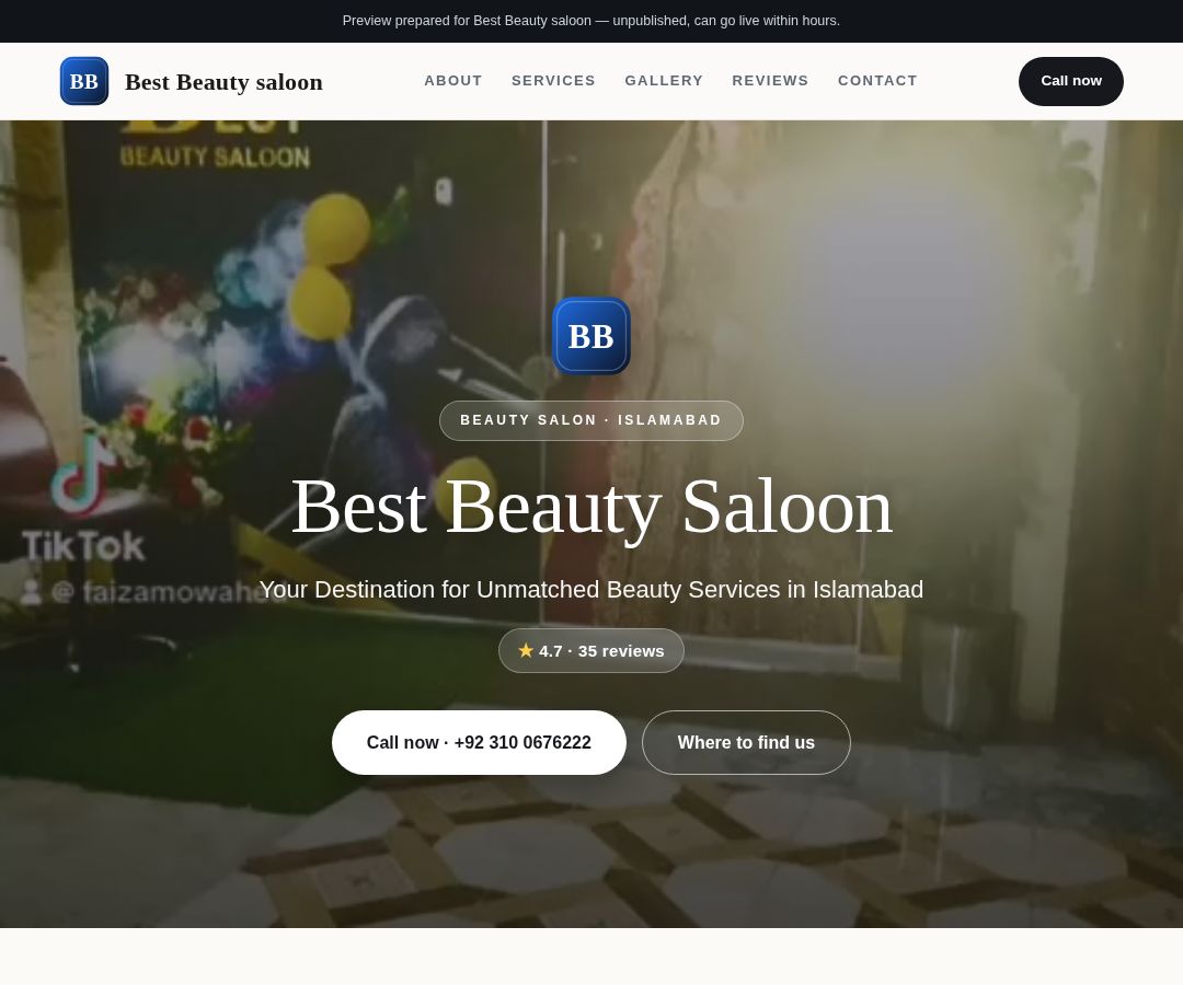Best Beauty saloon
