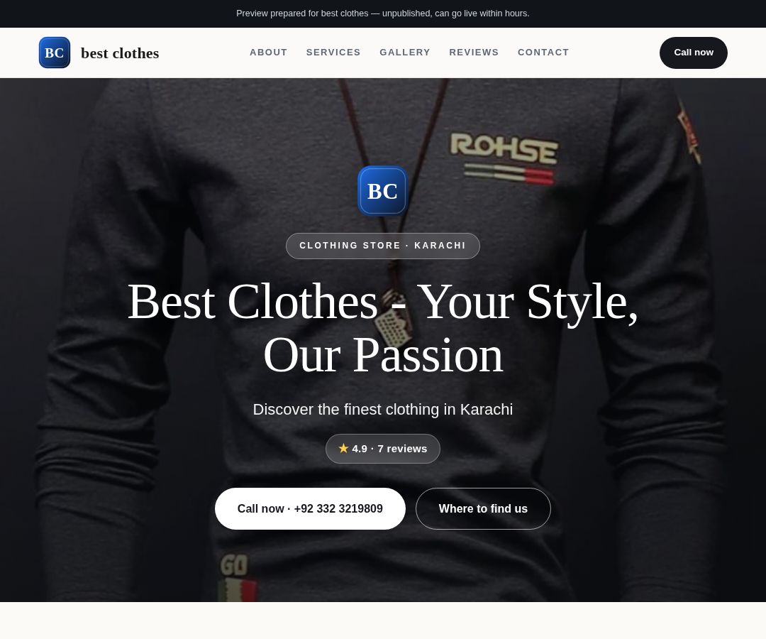 best clothes