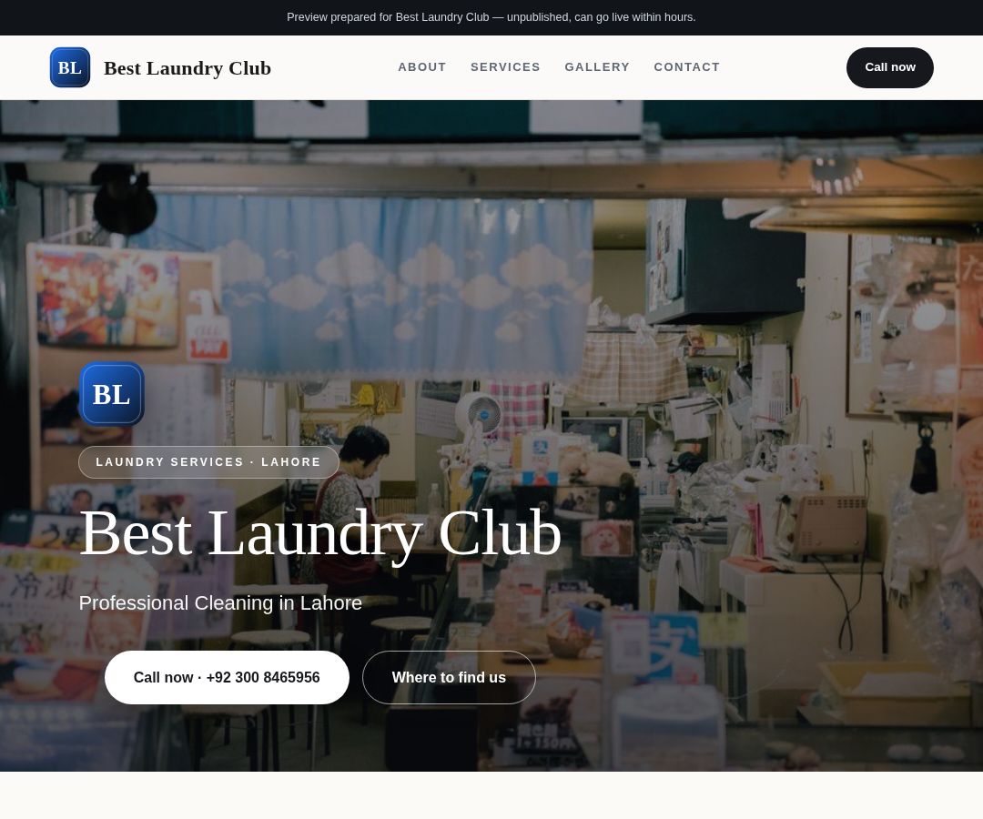 Best Laundry Club