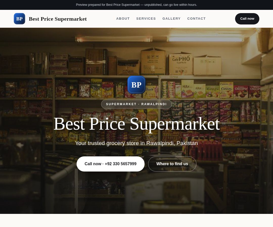 Best Price Supermarket