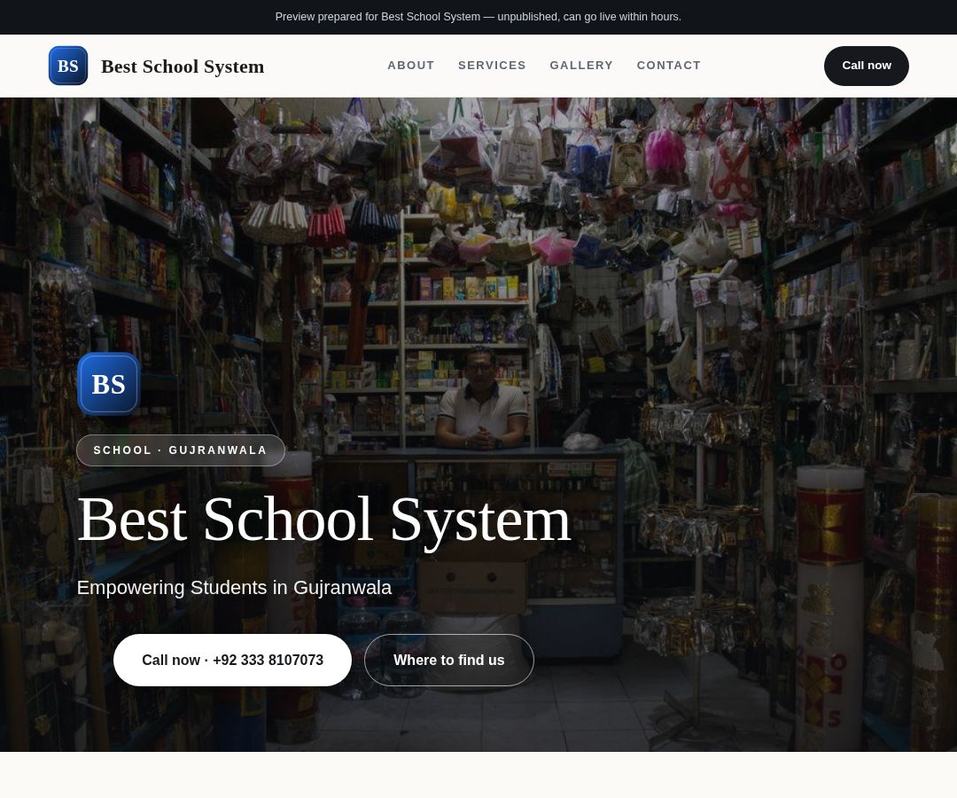 Best School System