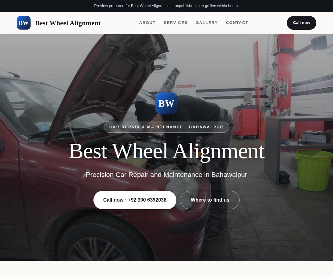 Best Wheel Alignment