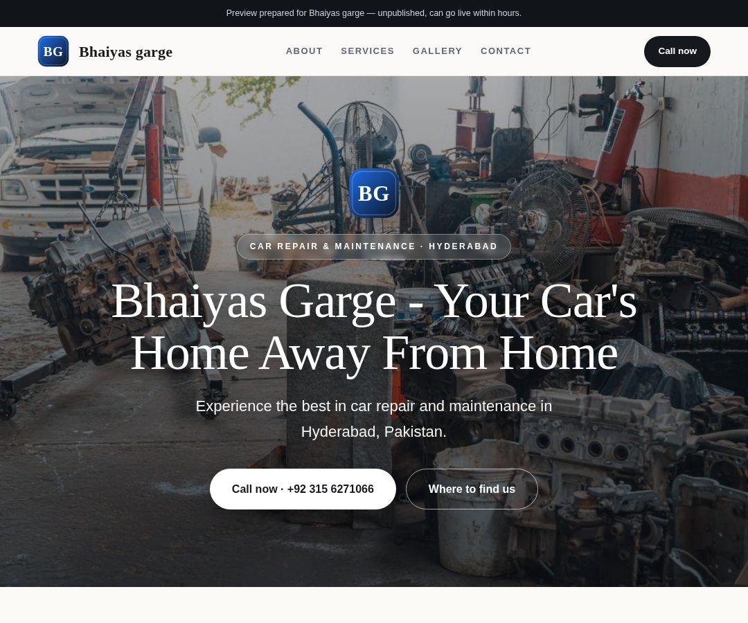 Bhaiyas garge