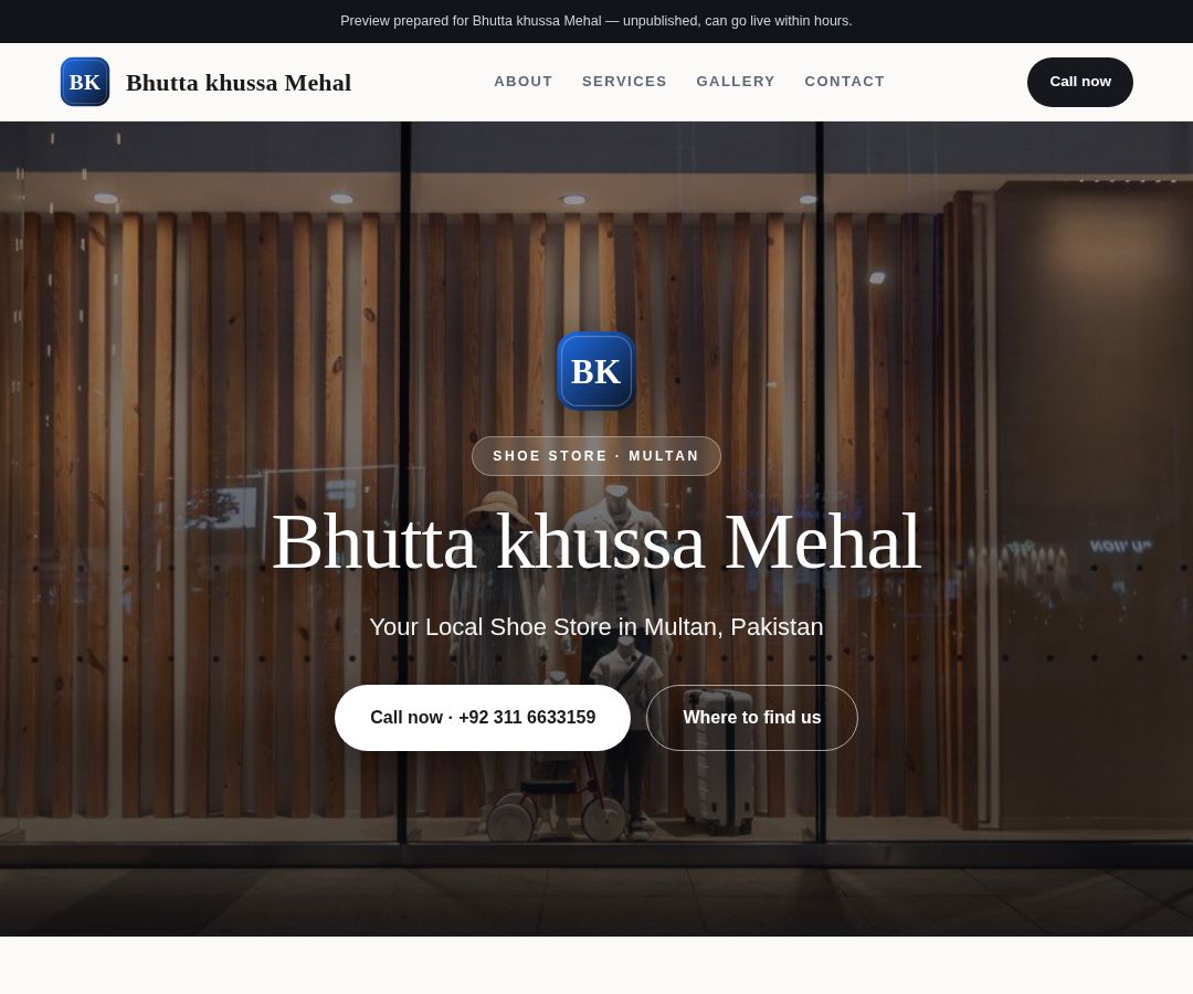 Bhutta khussa Mehal