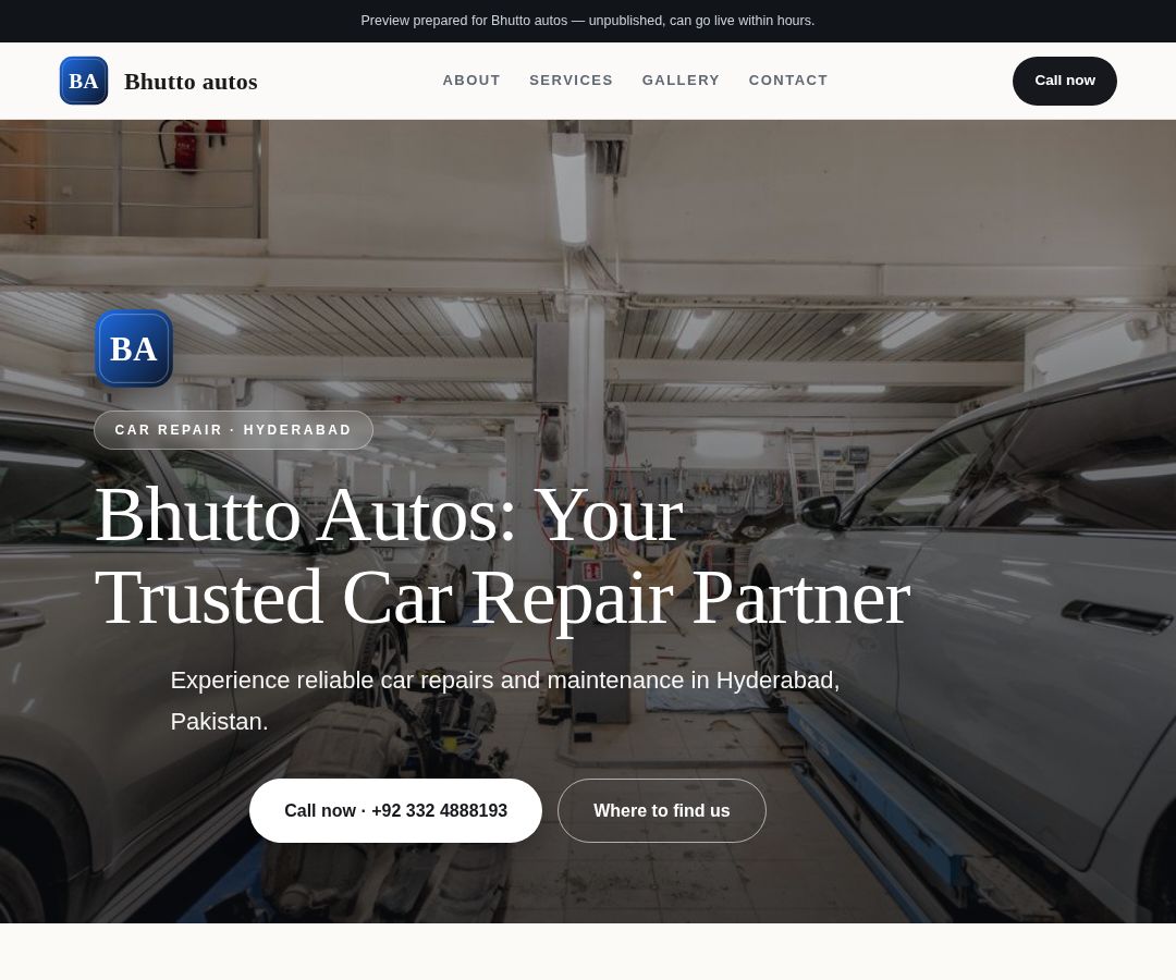 Bhutto autos