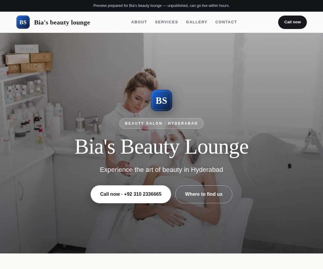 Bia's beauty lounge