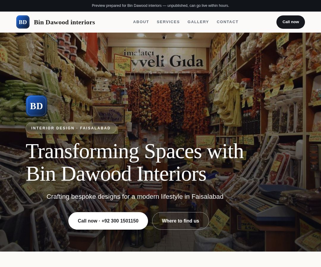 Bin Dawood interiors
