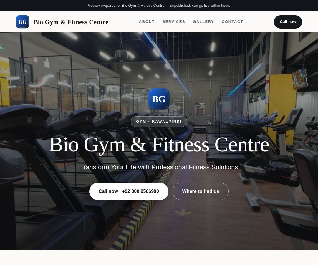 Bio Gym & Fitness Centre