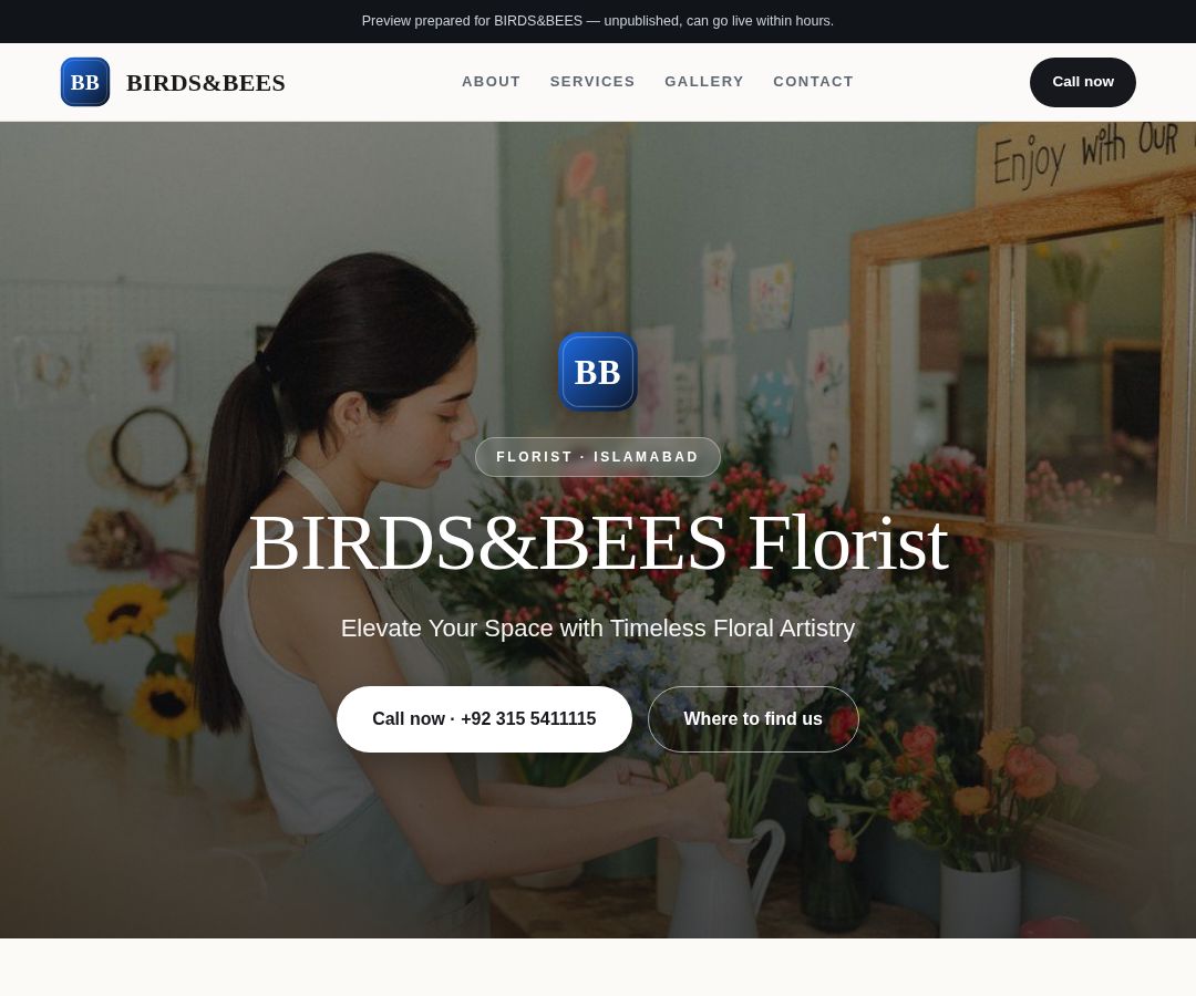 BIRDS&BEES