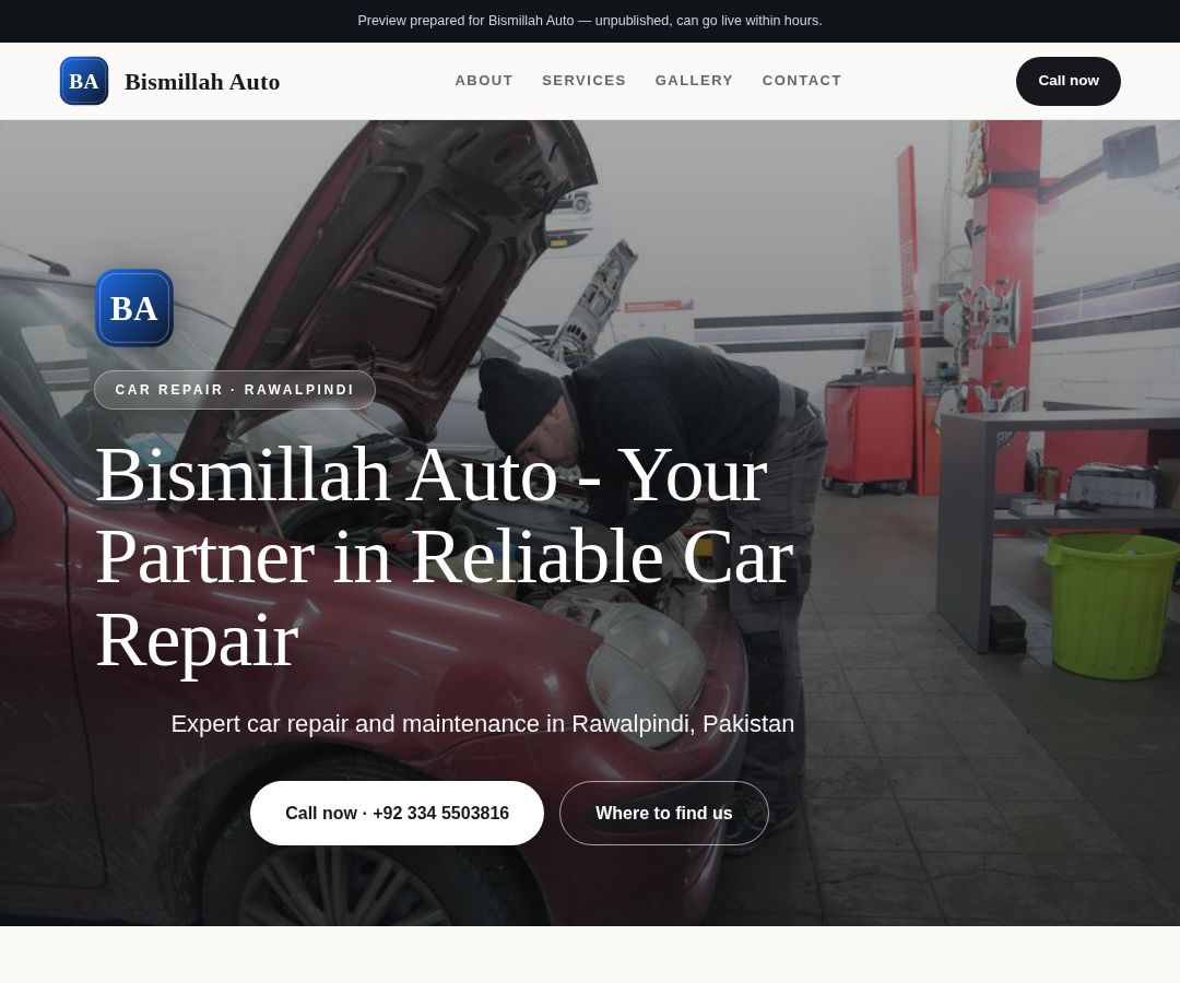 Bismillah Auto