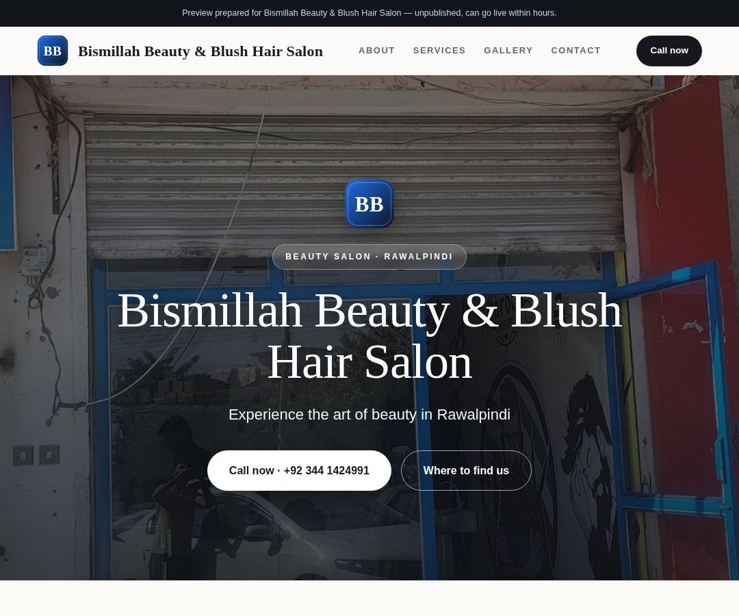 Bismillah Beauty & Blush Hair Salon