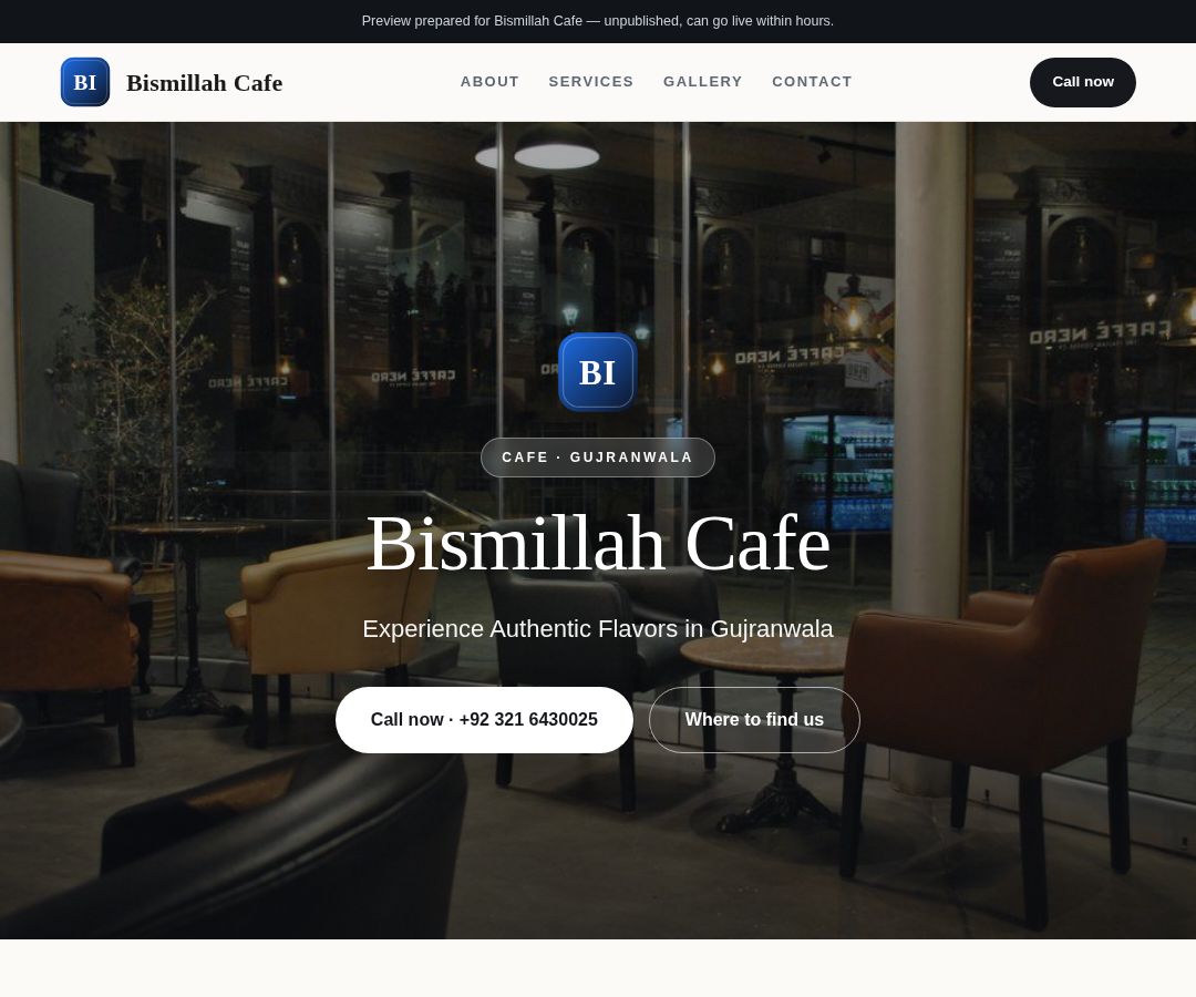 Bismillah Cafe