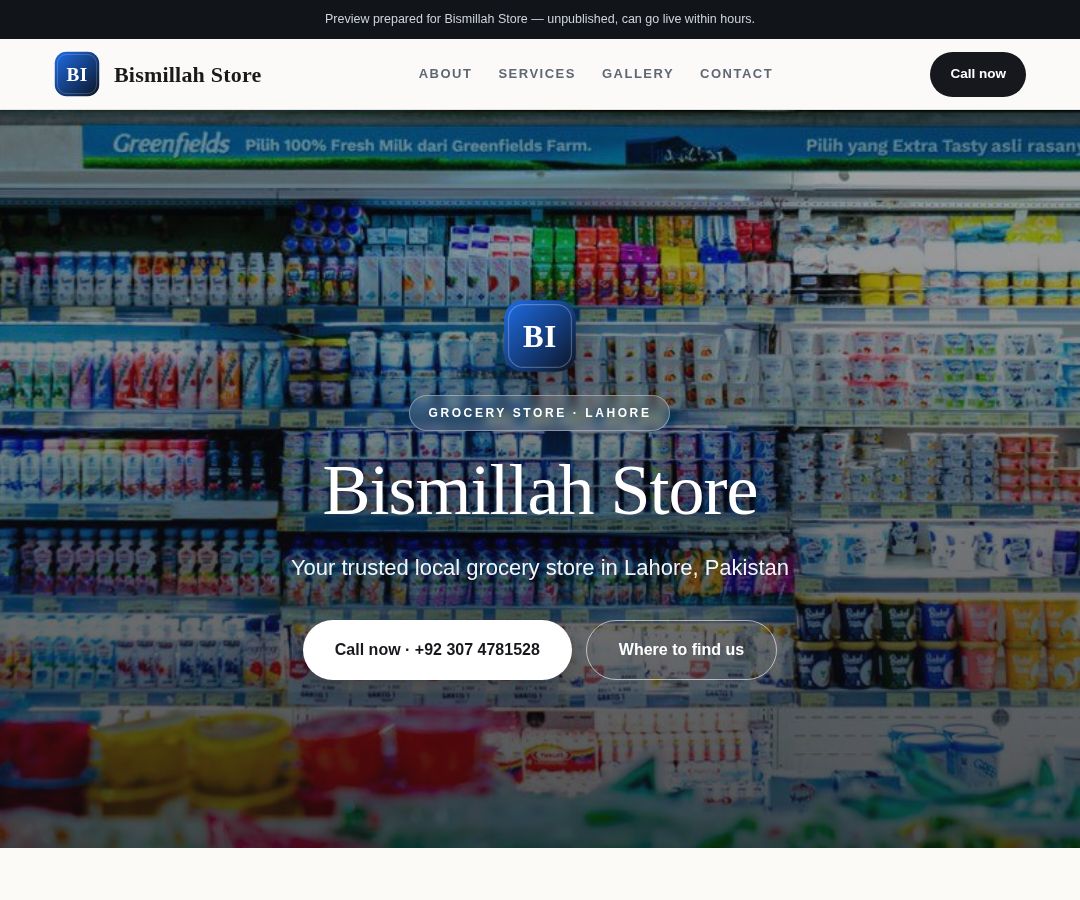 Bismillah Store