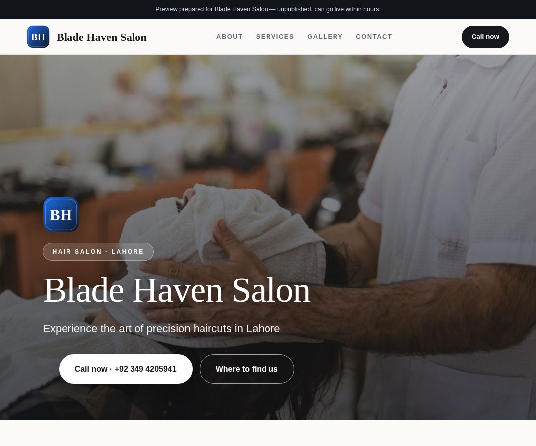 Blade Haven Salon
